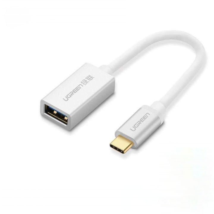 Dây cáp OTG USB type C sang USB 3.0 dài 15CM UGREEN US203