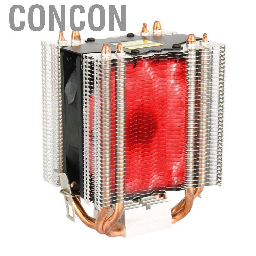 Concon WeekW CPU Cooler Mute Dual Tower Multicolored Cooling Fan for Amd/Intel Multi-Platform M910
