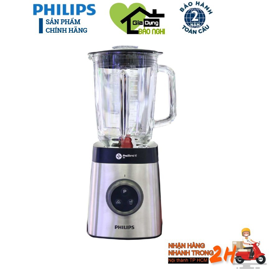 Máy Xay Sinh Tố Philips HR3652 (1400W) - Hàng chính hãng