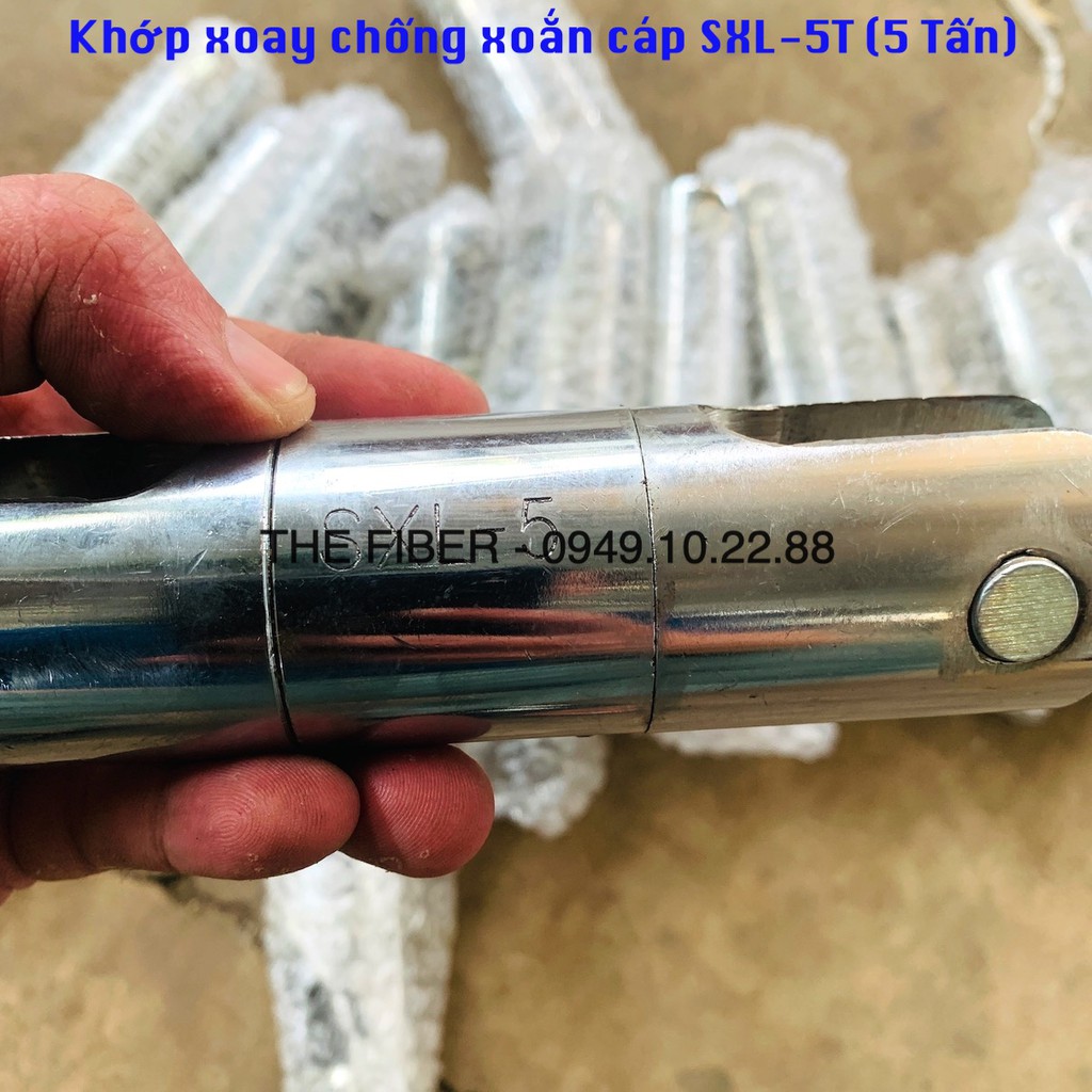 KHỚP XOAY CHỐNG XOẮN CÁP 5 Tấn