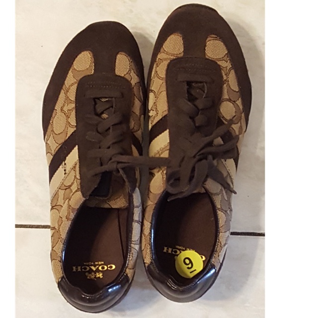 Giày coach size 7.5 & 9, authentic chính hãng, xach tay my