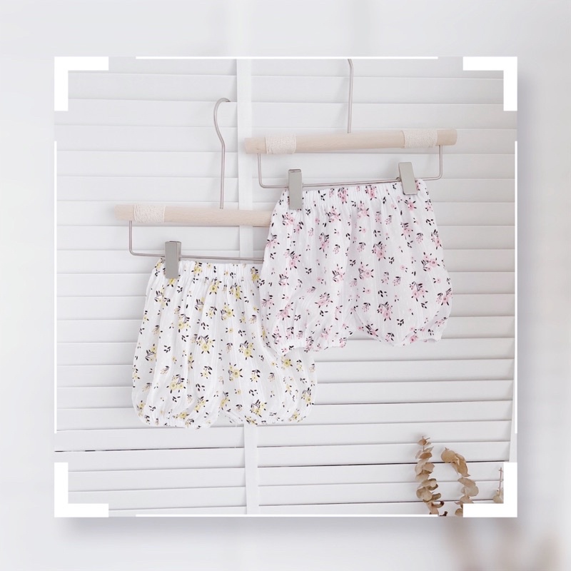 Bộ thô trắng cổ buộc dây nơ cho bé gái xịn đẹp(8-18kg)