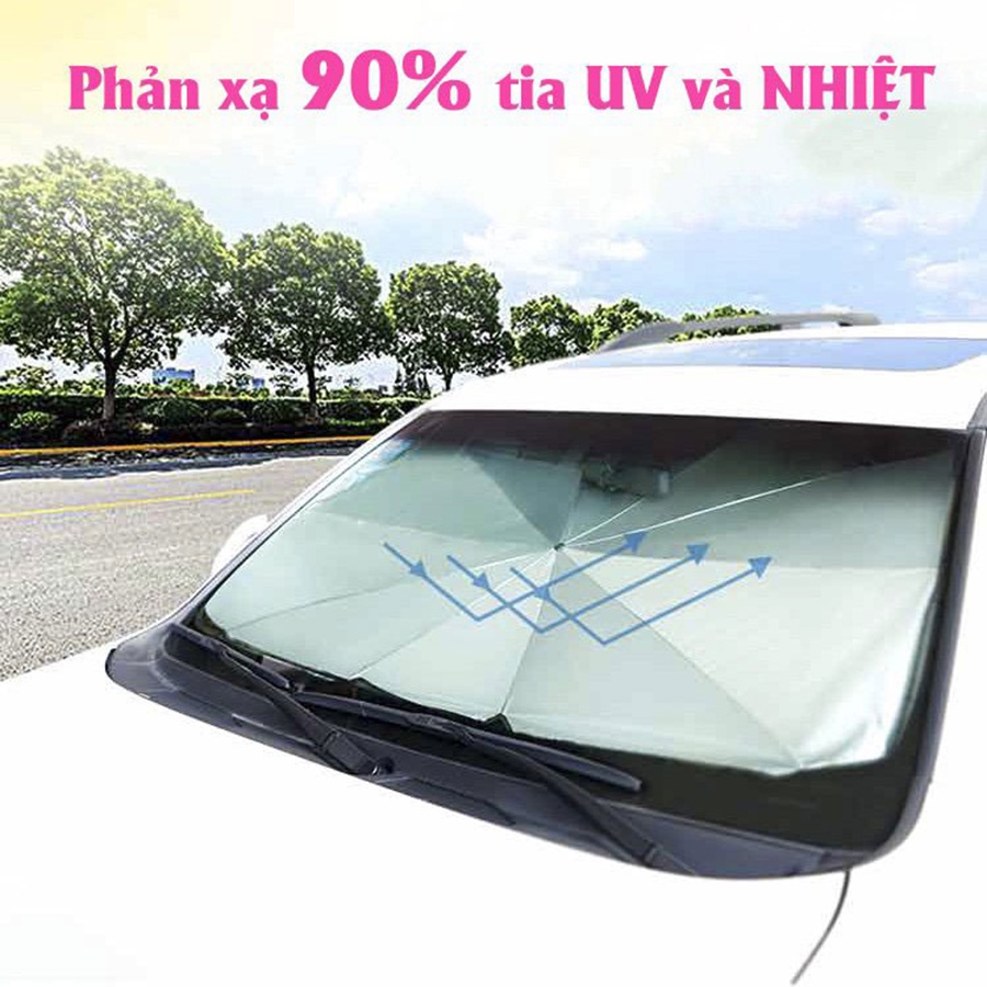 [Mã BMBAU50 giảm 7% đơn 99K] [GIÁ SIÊU RẺ] Dù Che Nắng Kính Lái Xe Hơi NIKITA - Tấm Chắn Nắng Giảm Nóng Cho Ô Tô Cao Cấp