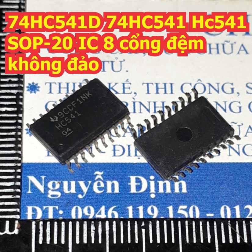 3 con 74HC541D 74HC541 HC541 SOP-20 IC 8 cổng đệm không đảo kde1498