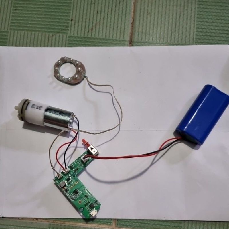 Bộ điều khiển bơm sụckhí, bơm nước dùng pin