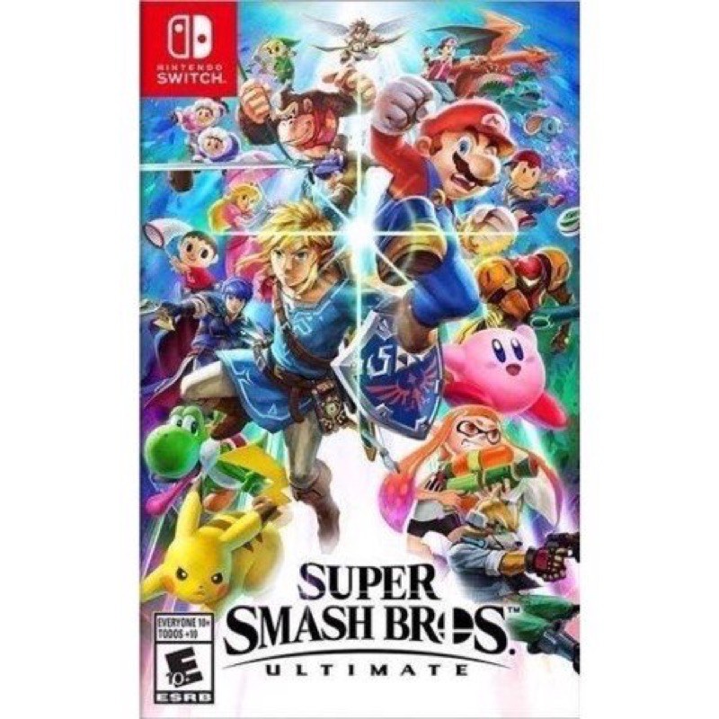 Thẻ Game Nintendo Switch : Super Smash Bros Ultimate Likenew