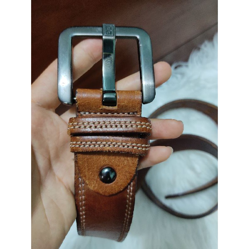 Dây lưng da thật bản 3,7cm