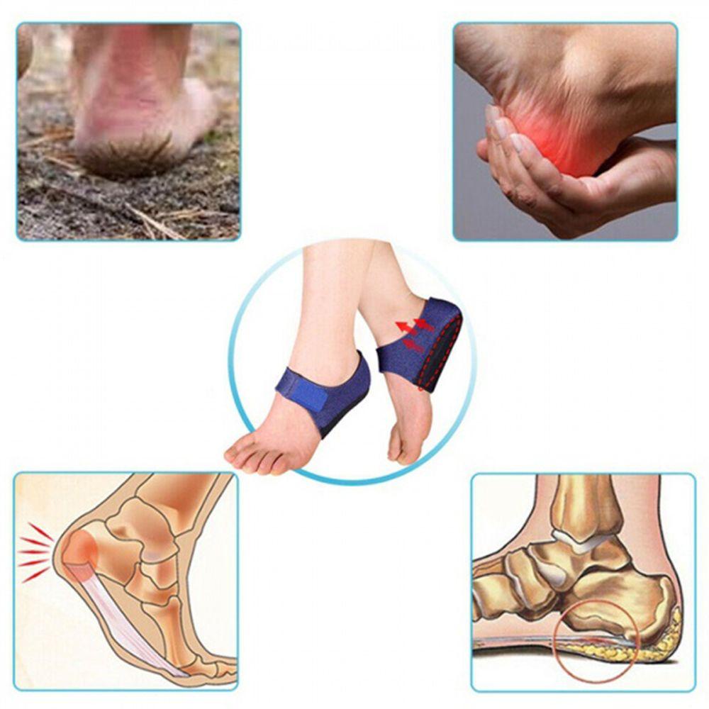 HARRIETT Cặp Đệm Bọc Gót Chân Mềm Mại Bảo Vệ Giảm Đau Tiện Dụng
