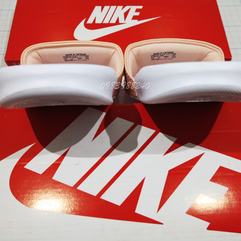Dép Nike Nk quai ngang hai màu hot trend unisex nam nữ loại 1 cao cấp in nổi, lót dày, tem size in nhiệt, tặng kèm hộp.