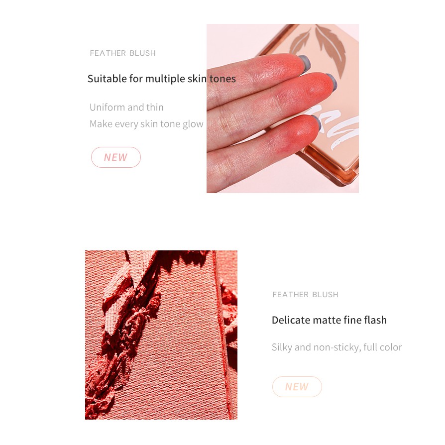 Hộp phấn trang điểm PUDAIER 9 màu lì tùy chọn kèm gương tiện dụng 20G