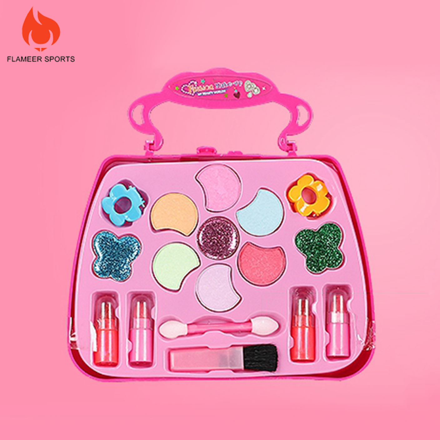 (Hàng Mới Về) Bộ Đồ Chơi Trang Điểm Phong Cách Thể Thao Cho Bé Gái