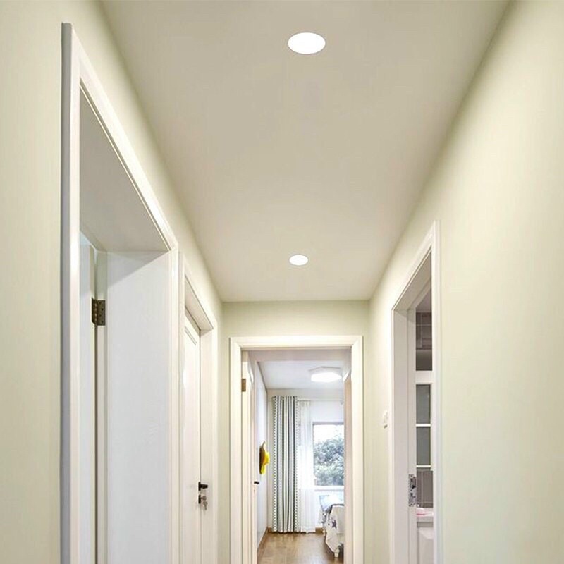 Đèn led  Âm Trần Siêu Mỏng 6w 9w 12w 18w SÁNG TRẮNG giá xưởng GIÁ ĐÃ BAO GỒM DRIVER BH ĐỔI MỚI 18 THÁNG
