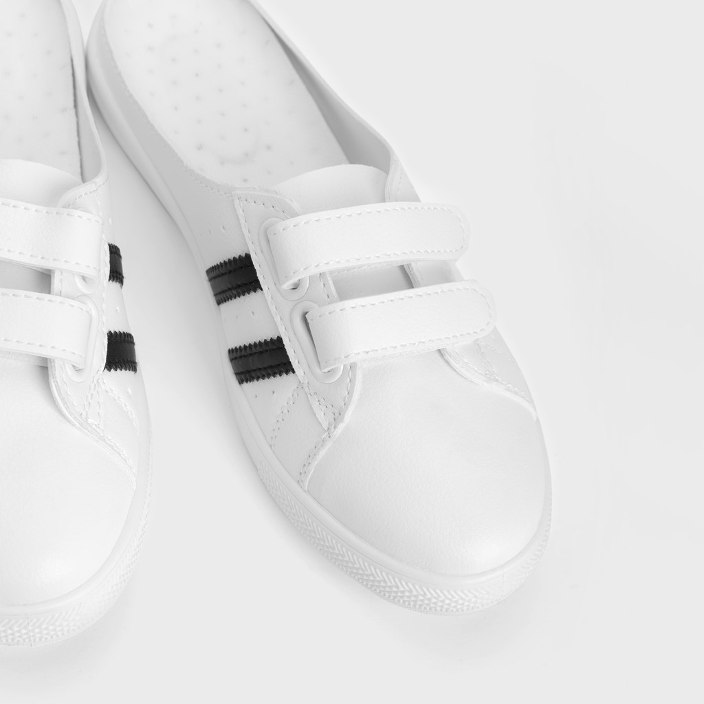 [Mã FASHIONMALLT4 giảm tới 30K đơn 150K] Giày Thể Thao Nữ Quai Dán Hở Gót 2Phân HAPAS - GSK255 | BigBuy360 - bigbuy360.vn