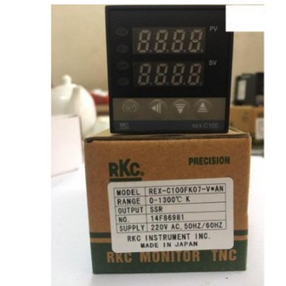 Bộ điều khiển nhiệt độ ( Đồng hồ nhiệt độ ) RKC -C100 , FK07, SSR,
