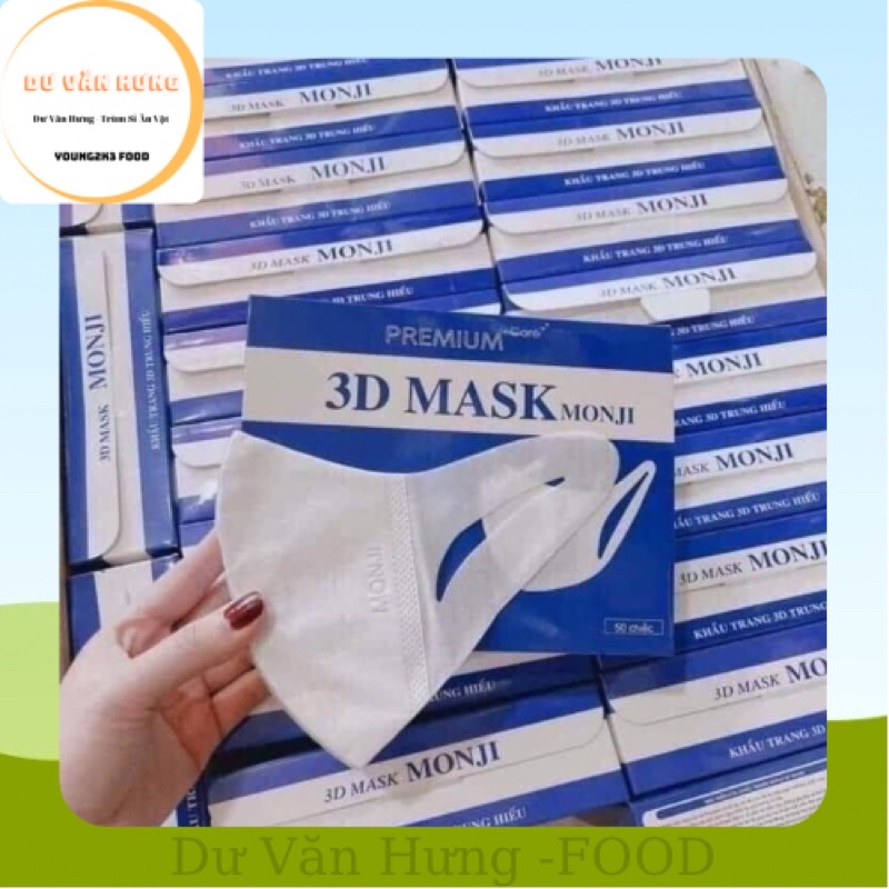 Khẩu Trang 3D Mask Y Tế Kháng Khuẩn Công Nghệ Unicharm Nhật Bản Ngăn Ngừa Khói Bụi , Chống Lem Son.