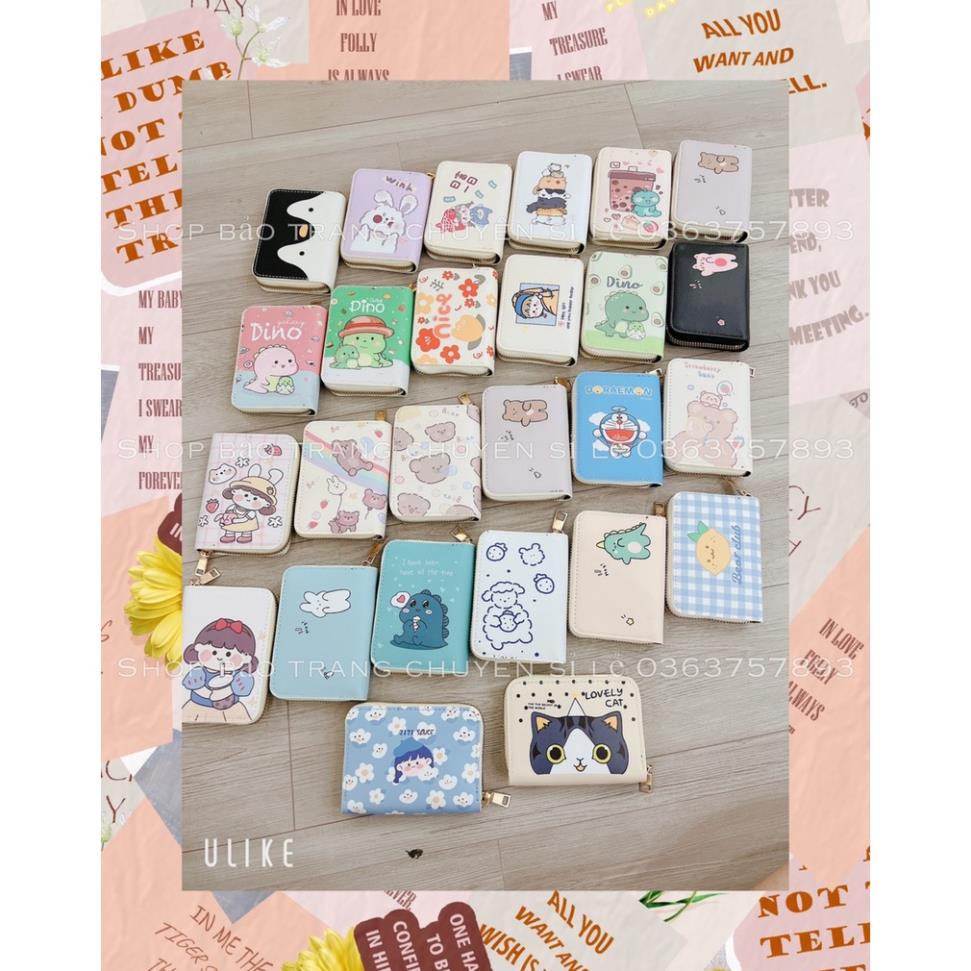 Ví bóp nữ đẹp cầm tay mini ngắn nhỏ gọn bỏ túi thời trang giá rẻ Nhiều Mẫu Cute  HOT