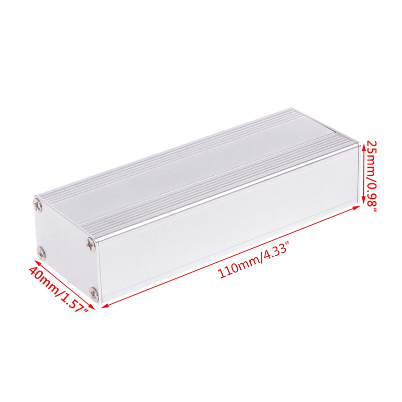 Hộp Nhôm Đựng Dụng Cụ Điện Tử diy Kích Thước 80x40