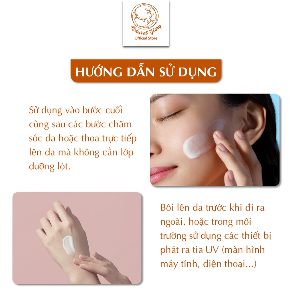 Kem chống nắng nâng tông Moolda Clamine Pink Sun PA++++ SPF50+ 150ml kiểm soát bã nhờn, nâng tông hồng nhẹ