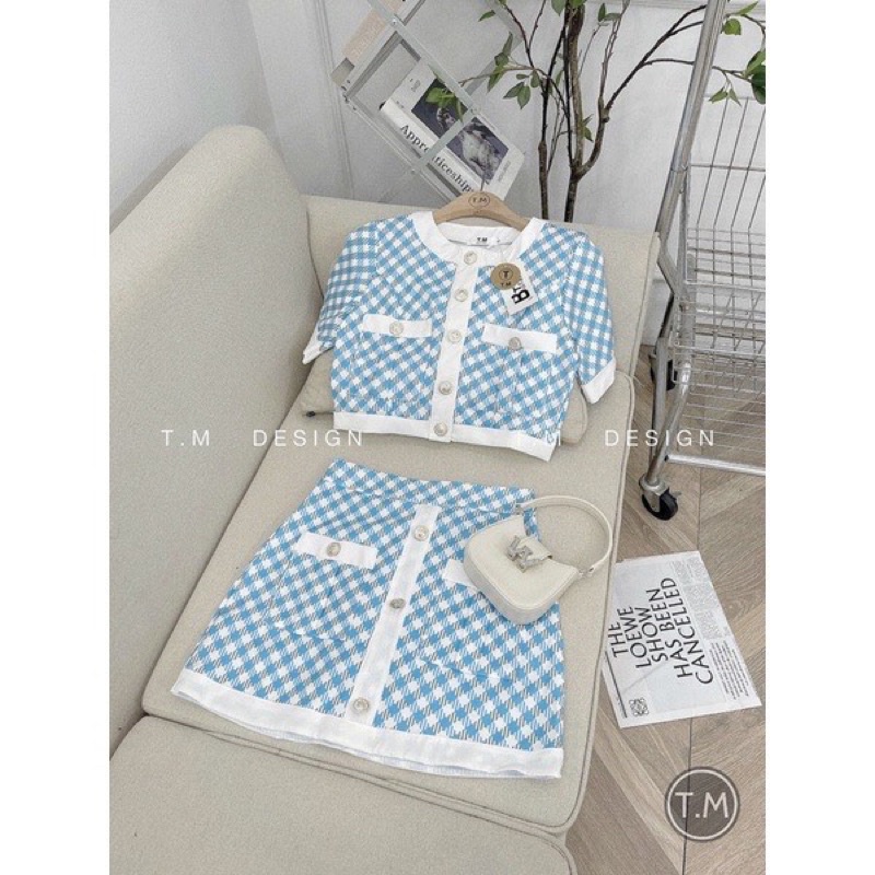 ✔ 𝗙𝗥𝗘𝗘 𝗦𝗛𝗜𝗣 SÉT KẺ CARO XANH CÚC ĐỒNG SIÊU XINH Ạ