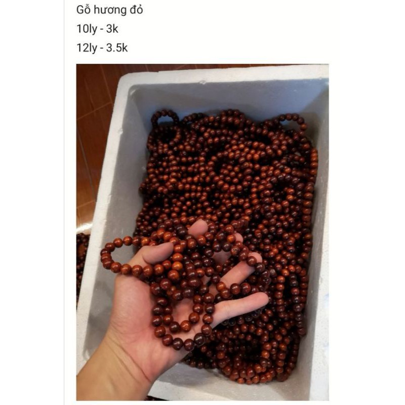 Vòng tay gỗ quà tặng giá rẻ toàn quốc 3k