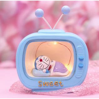 Đèn ngủ Tivi DORAEMON Trang Trí Phòng Ngủ Siêu Dễ Thương