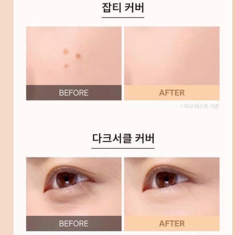 Che khuyết điểm Black Rouge Zoom In HD Cover Fit Concealer | BigBuy360 - bigbuy360.vn