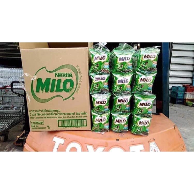 (MUA 12 GÓI GIÁ CHỈ 52K) NGŨ CỐC ĂN SÁNG MILO NESTLE - SNACK NGŨ CỐC GÓI 15GR