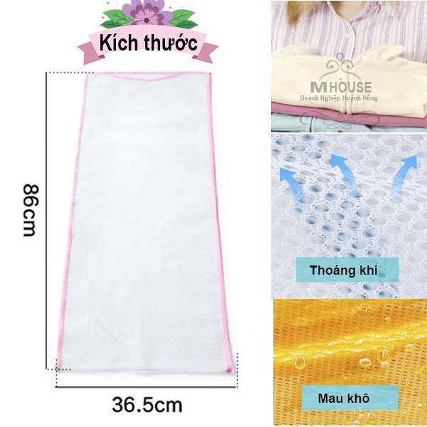 Túi lưới phơi quần áo,Giỏ phơi gối,Giàn phơi đồ,
