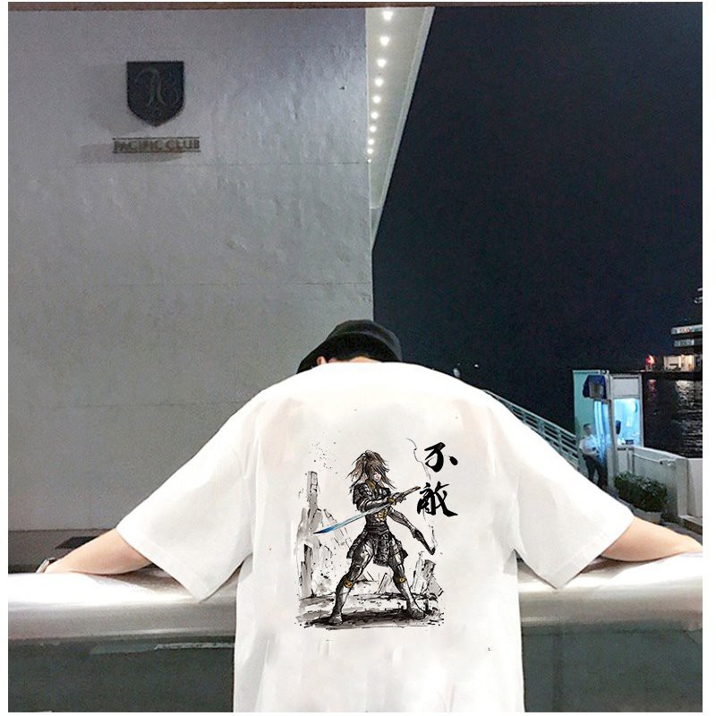 Áo thun unisex form rộng phong cách Nhật Bản đẹp độc lạ vải dày mịn 2019T1622