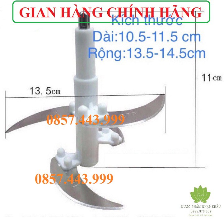 Lưỡi dao máy xay inox - lưỡi xay máy dung tích 2l