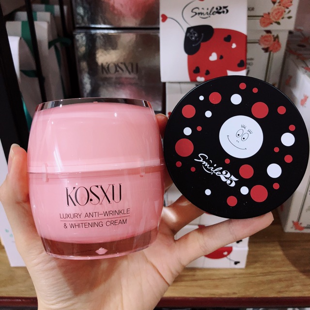LUXURY ANTI-WRINKLE& WHITENING CREAM (Kem Phủ tuyết Kosxu) Tặng Phấn cushion | BigBuy360 - bigbuy360.vn