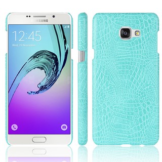 Ốp điện thoại bằng da PU họa tiết da cá sấu cho Samsung galaxy A7 2016