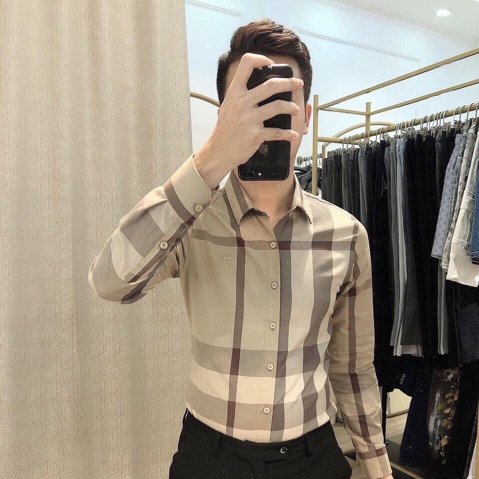 Áo sơ mi thiết kế đẹp thời trang cao cấp nam , áo thun cao cấp nam MS102