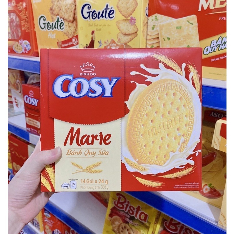 BÁNH QUY COSY MARIE VỊ DỪA/SỮA