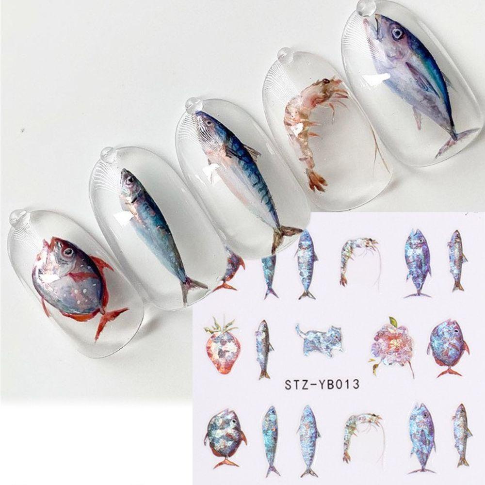 Giấy Dán Móng Tay 3D Hình Kẹo Hoạt Hình DIY