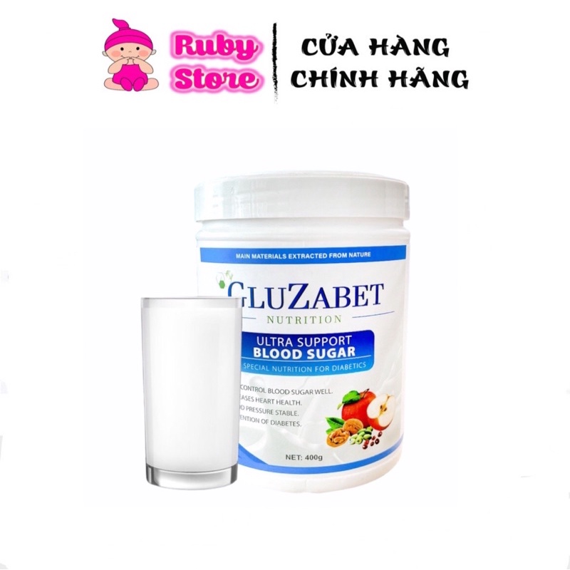 [Chính hãng] Sữa non tiểu đường gluzabet hộp 400g