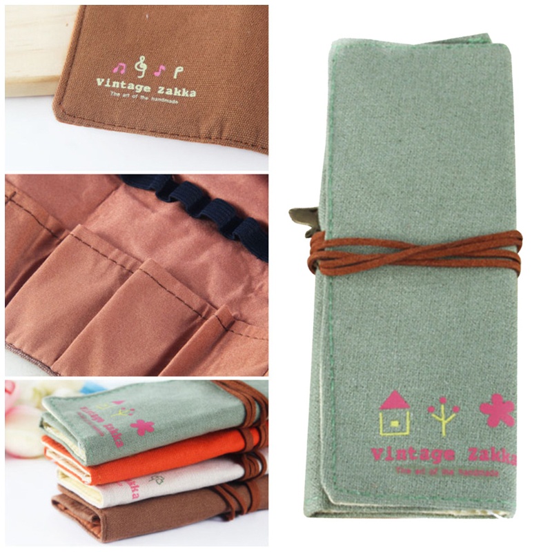 Túi Đựng Bút Chì Màu Nước Sành Điệu Dành Cho Học Sinh Thiết Kế Nghệ Sĩ