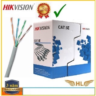 Dây Mạng Cat5e Hikvision Lõi Đồng 8 Sợi - Chính Hãng