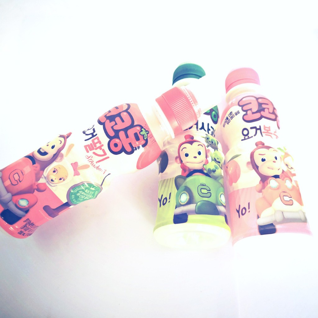 Nước Sữa Trái Cây Vị Hoa Quả Woongjin Hàn Quốc 200ml [Hàng Nhập Khẩu] | Thế Giới Skin Care