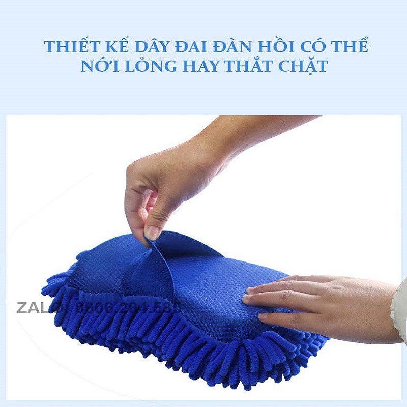 Bông lau xe Ô Tô chất liệu mềm siêu hút thấm nước GT1