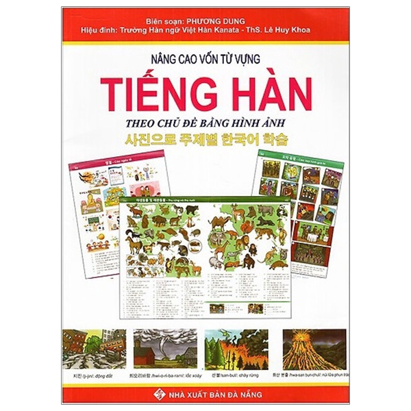 Sách - Nâng Cao Vốn Từ Vựng Tiếng Hàn Theo Chủ Đề Bằng Hình Ảnh