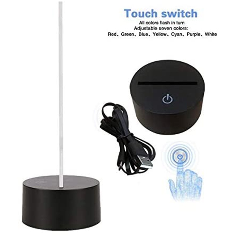 Đèn Ngủ 3D Chống Trượt Siêu Bền Chất Lượng Cao