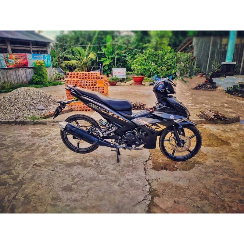 Tem rời exciter 150 đen mẫu zin