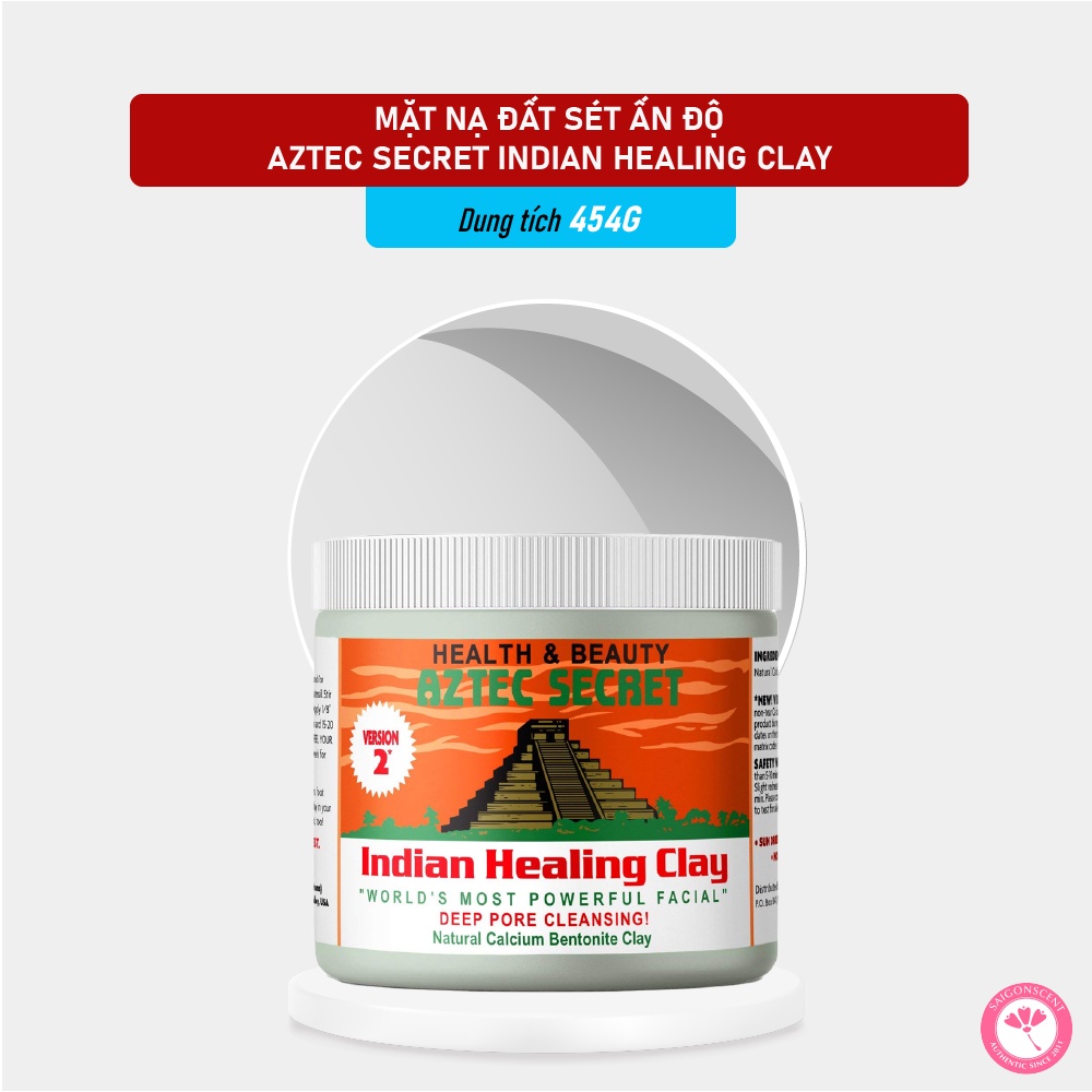 Mặt nạ đất set Aztec Secret Indian Healing Clay ( 454g )