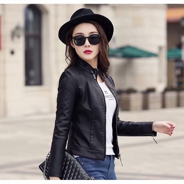 [ XẢ HÀNG TẾT ] Áo da nữ Quảng Châu bền đẹp không bong tróc, có ảnh và video thật 913 | BigBuy360 - bigbuy360.vn