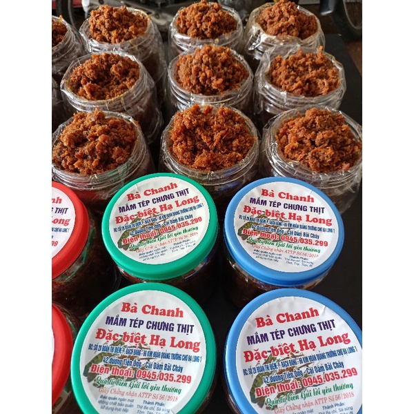 thịt chưng măms tép hộp 400g