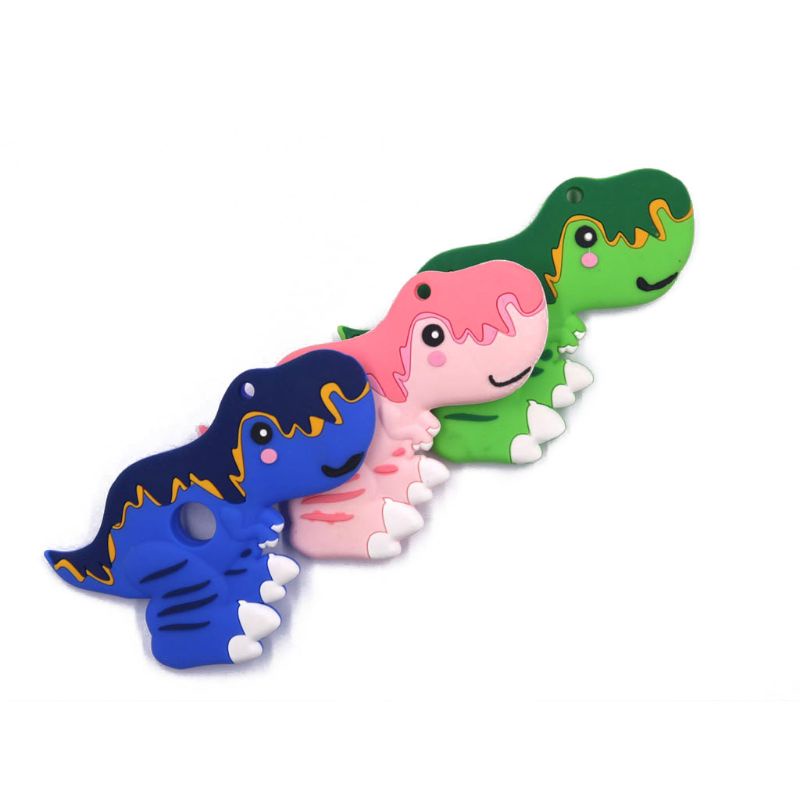 Đồ Chơi Khủng Long Bằng Silicone Dành Cho Trẻ Sơ Sinh Mọc Răng
