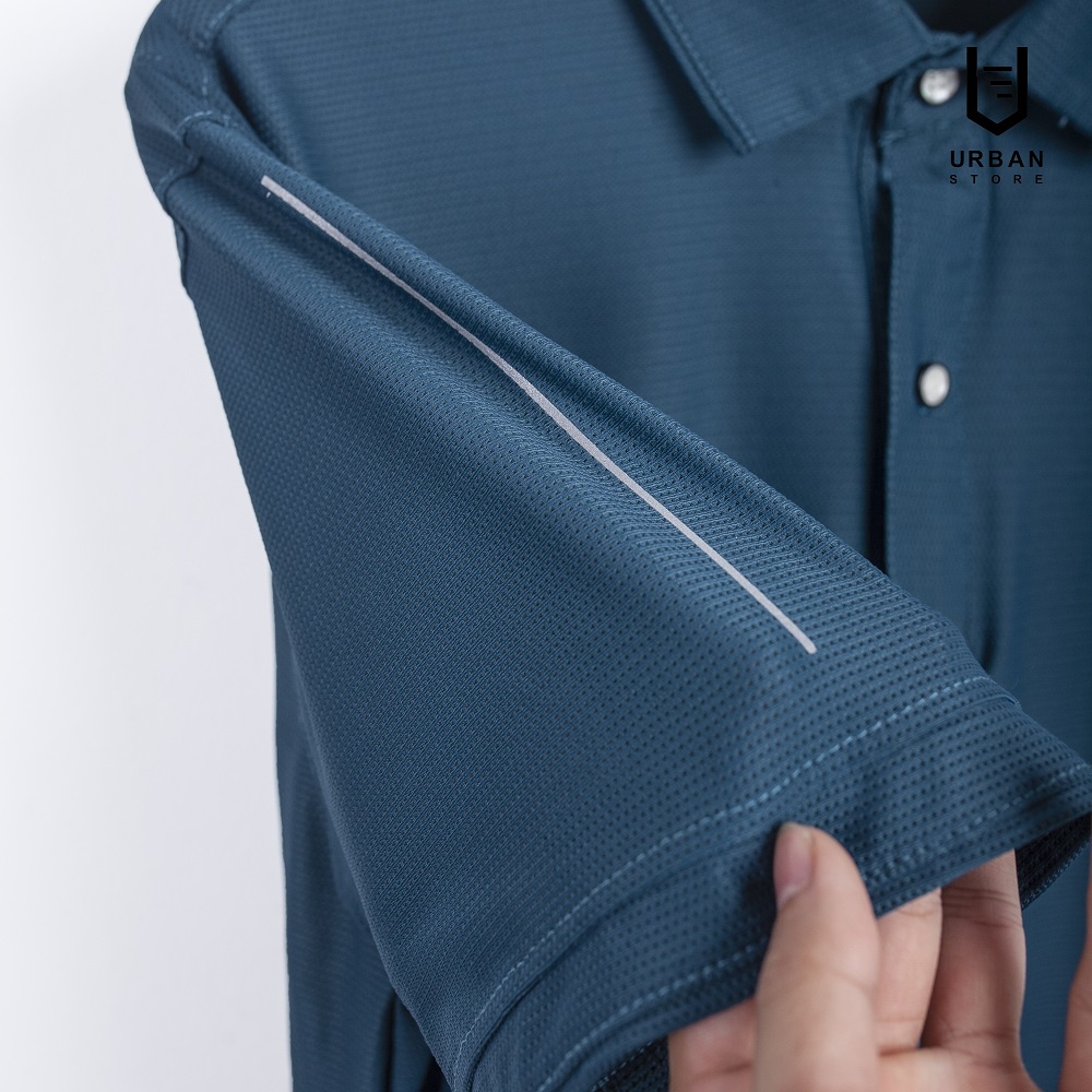 Áo Thun Polo Nam Thể Thao cooPure, Áo Thun Thể Thao Chất Liệu Rayon Thiết Kế Vạch Phản Quang Tinh Tế NO.2773 | BigBuy360 - bigbuy360.vn