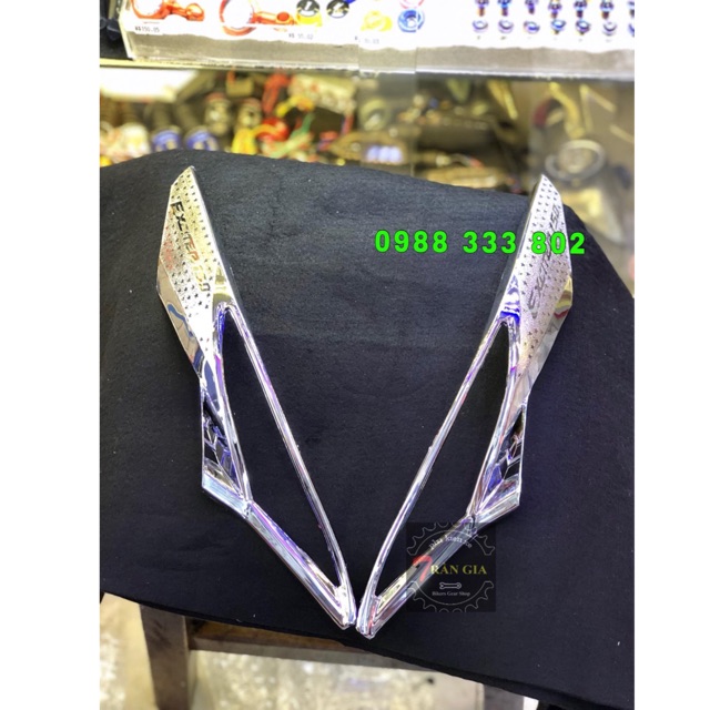Chụp đèn sương mù exciter 150 xi inox