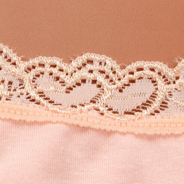 [B204] Áo Lót Cotton Nguyên Chất Viền Ren Thoáng Khí An Toàn Và Kháng Khuẩn